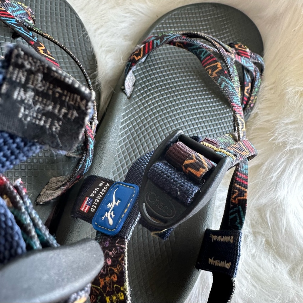 Chaco Sport Sandals  SZ 13 Multicolor - Picture 7 of 10